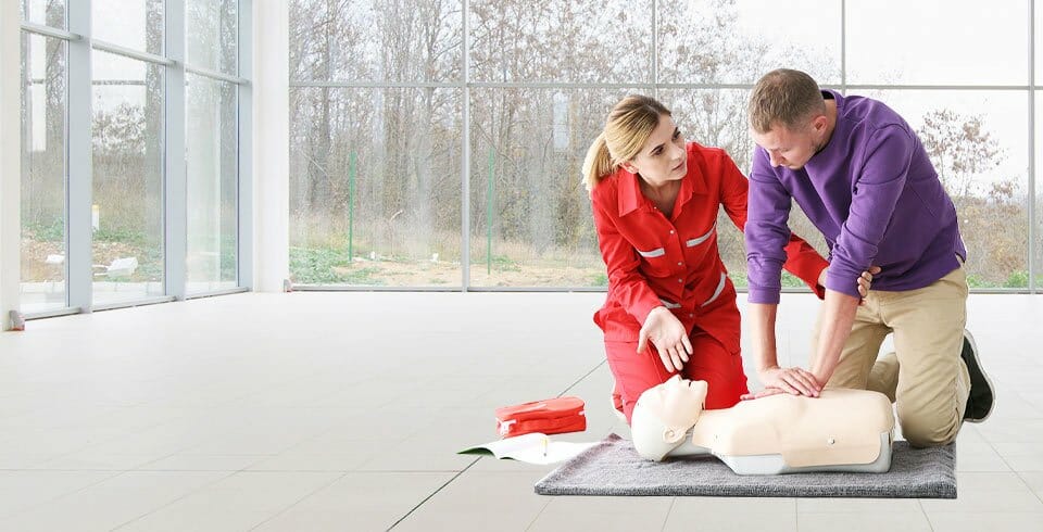 Two person CPR Training
